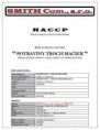 HACCP - Potraviny/Zmiešaný tovar/Sklady/Veľkoobchody/Eshop