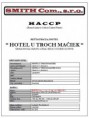 HACCP Reštaurácia/Cukráreň/  Lahôdky/Mäsiarstvo